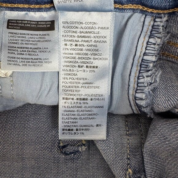 Levi's 721 High Rise Skinny Denim Jeans Women's Size W25 L28 NWOT Medium Wash - Picture 10 of 12